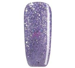 AVN Gel Polish shelllac, Alluring Amethyst, 10 ml is een glitter kleur