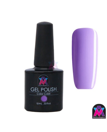 AVN Gel Polish shelllac, I Lilac It, 10 ml is een effen kleur AVN Gel Polish shelllac, I Lilac It, 10 ml is een effen kleur